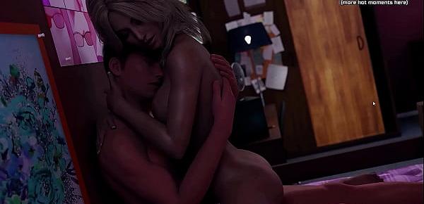  Being a DIK[v0.7] | Lesbian blonde teen with a nice ass and hot pussy tries her first big cock and gets an amazing orgasm | My sexiest gameplay moments | Part 37